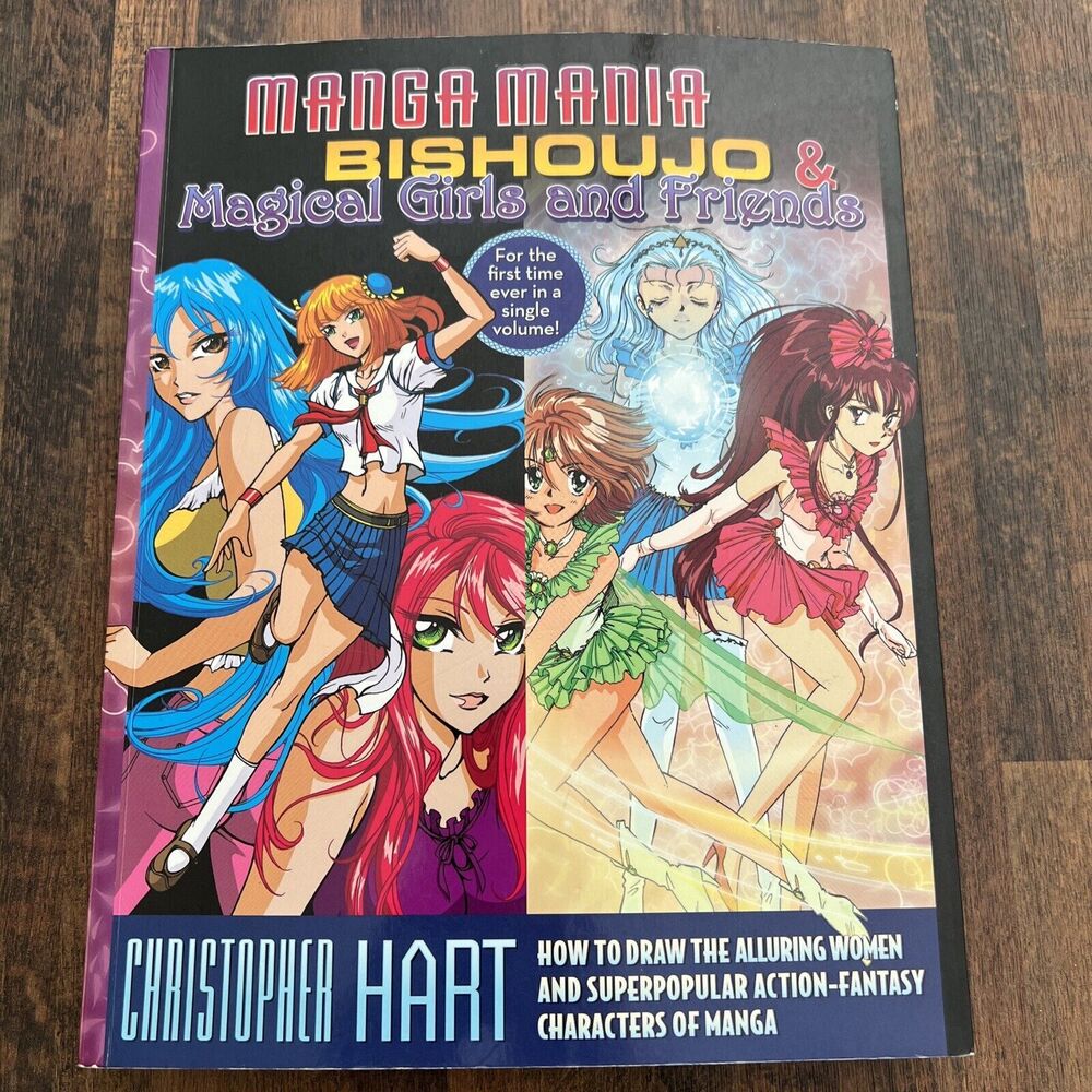 Manga Mania Bishoujo & Magical Girls & Friends How To Draw 2 Volumes In One Book